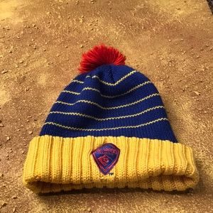 Colorado Rapids Soccer, Adidas Winter Hat with Pompom